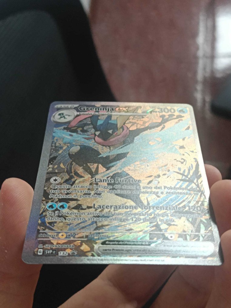Pokémon - 1 Card - Greninja 132 Foil, Πλήρης τέχνη, Προωθητική κάρτα #2.1