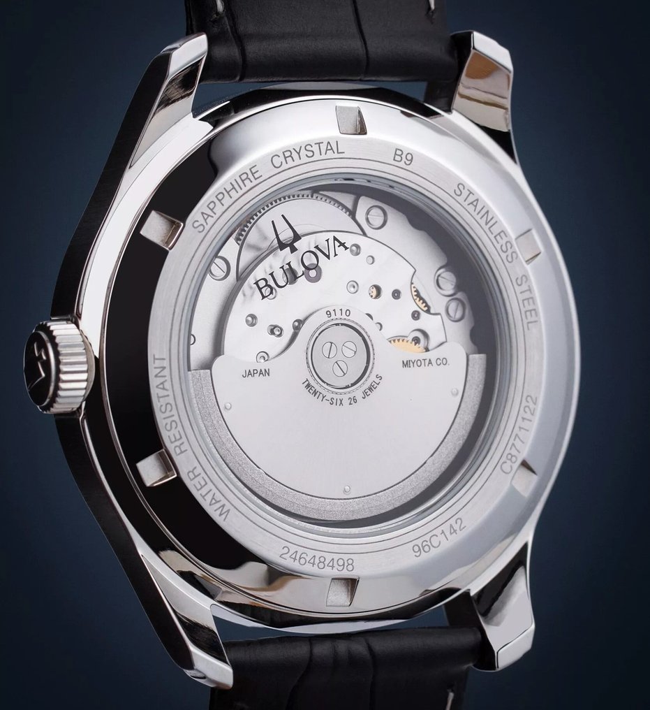 Bulova - Automatic - Power Reserve - Calendar - 26 Jewels - Rare - New - Men - 2025 #3.2