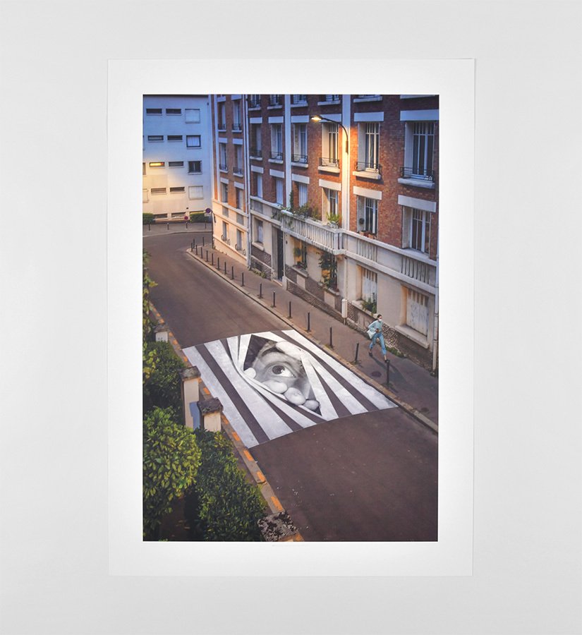 Jr (1983) - Finding hope, night view, Paris, France, 2020 #1.0