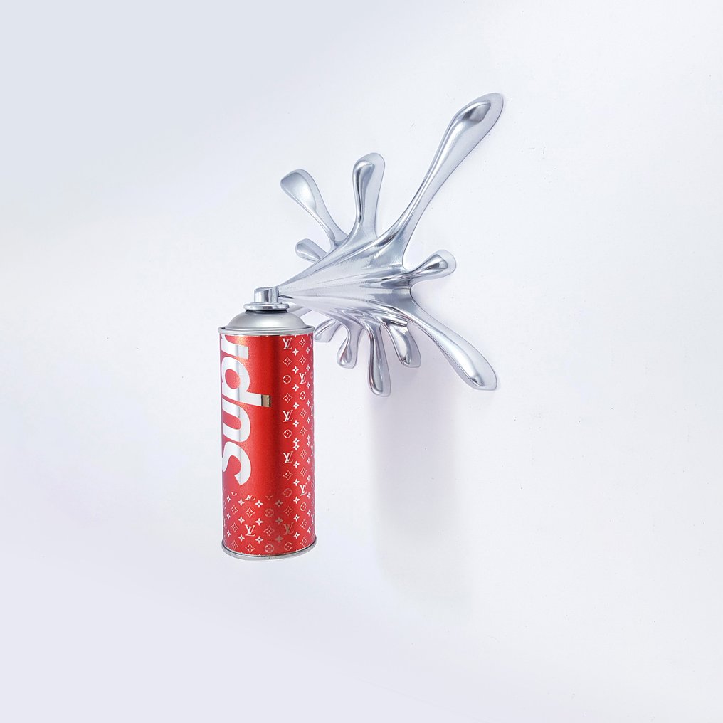 2FAST - Supr... Chrome Splash sculpture #1.0