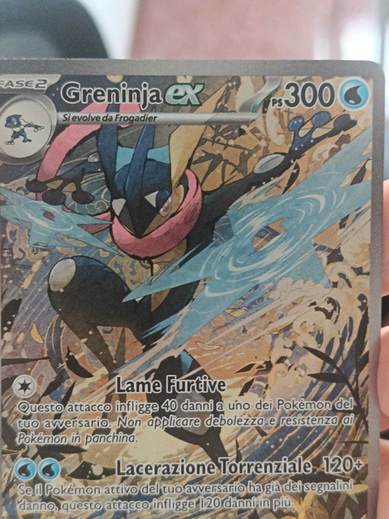 Pokémon - 1 Card - Greninja 132 Foil, Πλήρης τέχνη, Προωθητική κάρτα #4.3