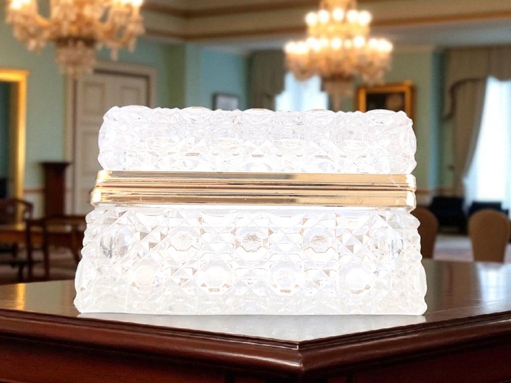 Boks - Frankrig - Regency-stil - Krystal - Baccarat Stilskåret Krystal #4.3