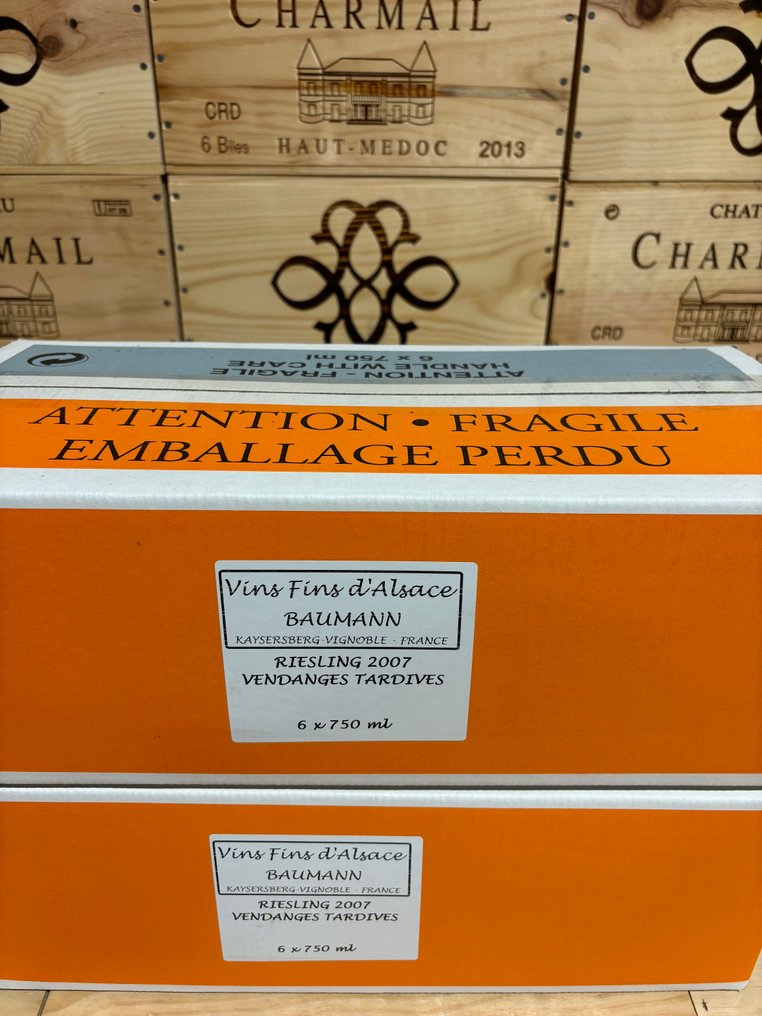 2007 Domaine Baumann Vendanges Tardives - Alsace Vendanges Tardive - 12 Bottles (0.75L) #1.0