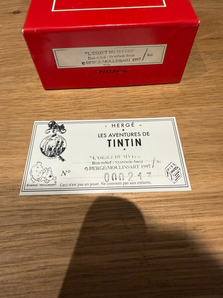 Tintin - Pixi 5618 - Les objets du mythe - Le bas relief Inca #2.1