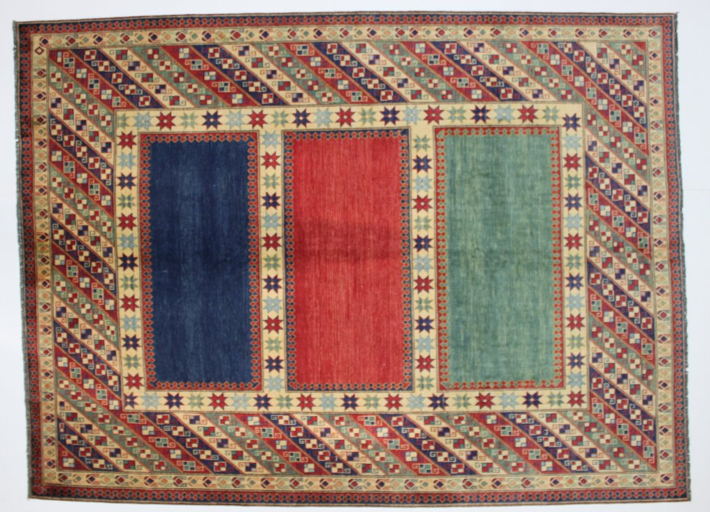 Kazak - 小地毯 - 328 cm - 242 cm - 地毯 #1.0