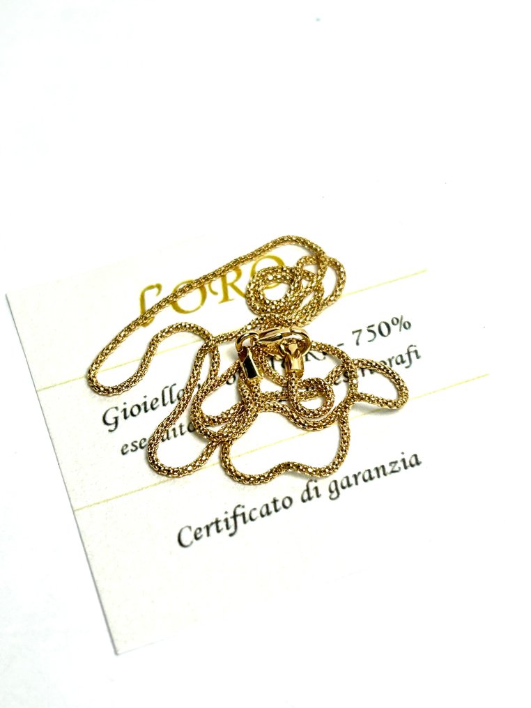 Halskæde - 18 kraat Gulguld #4.3