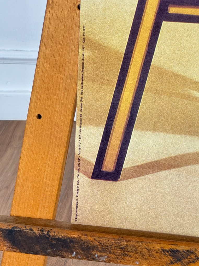 Roy Lichtenstein - Still Life with Goldfish, Impronte Edizioni (1977) #3.2