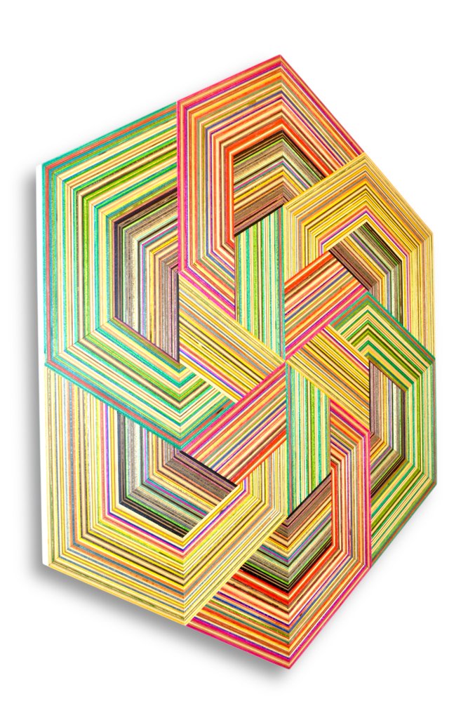 Danilo Nedić - Focused Skateboard Woodworks - "Ratsafari" ~ 2025 - ArtDecko Wall Art #1.0