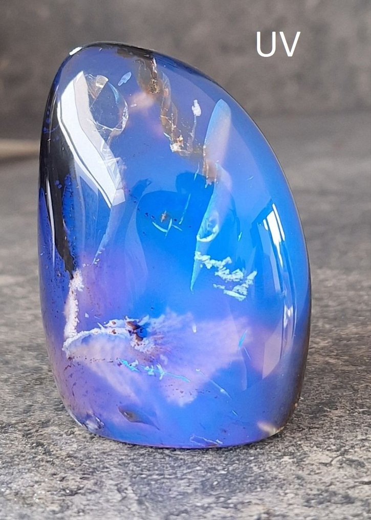 Bernstein - Bernstein - dit is kunst!- kleurenspektakel! - 7 cm - 5.5 cm #3.2