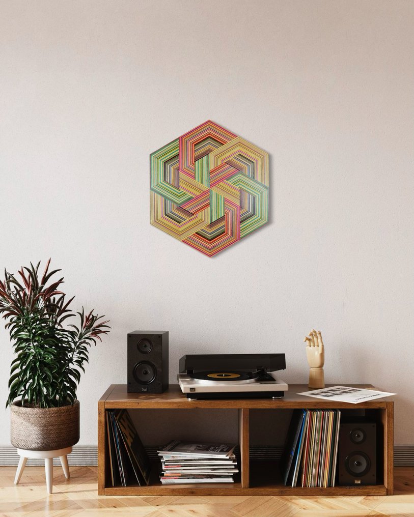 Danilo Nedić - Focused Skateboard Woodworks - "Ratsafari" ~ 2025 - ArtDecko Wall Art #4.3