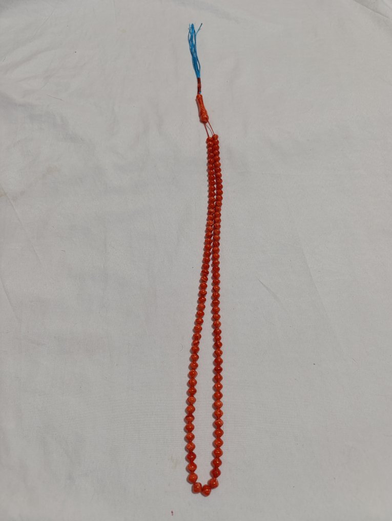  誦經念珠 - 琥珀 - 1980-1990 - 稀有的祈祷念珠  #1.0