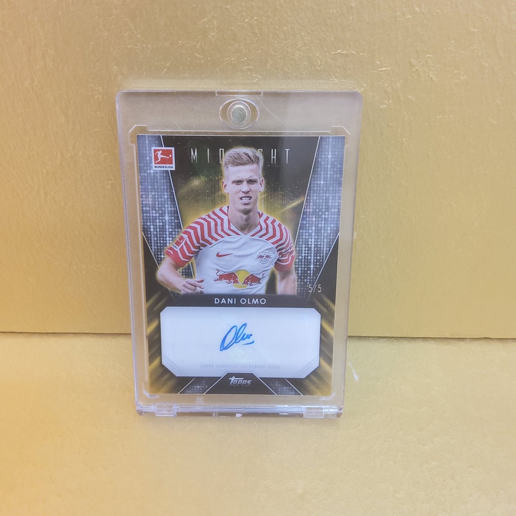 2023/24 Topps Midnight Dani Olmo GG-DD 簽名卡, 序號卡 - 1 Card - 狀況優良(EX) #1.0