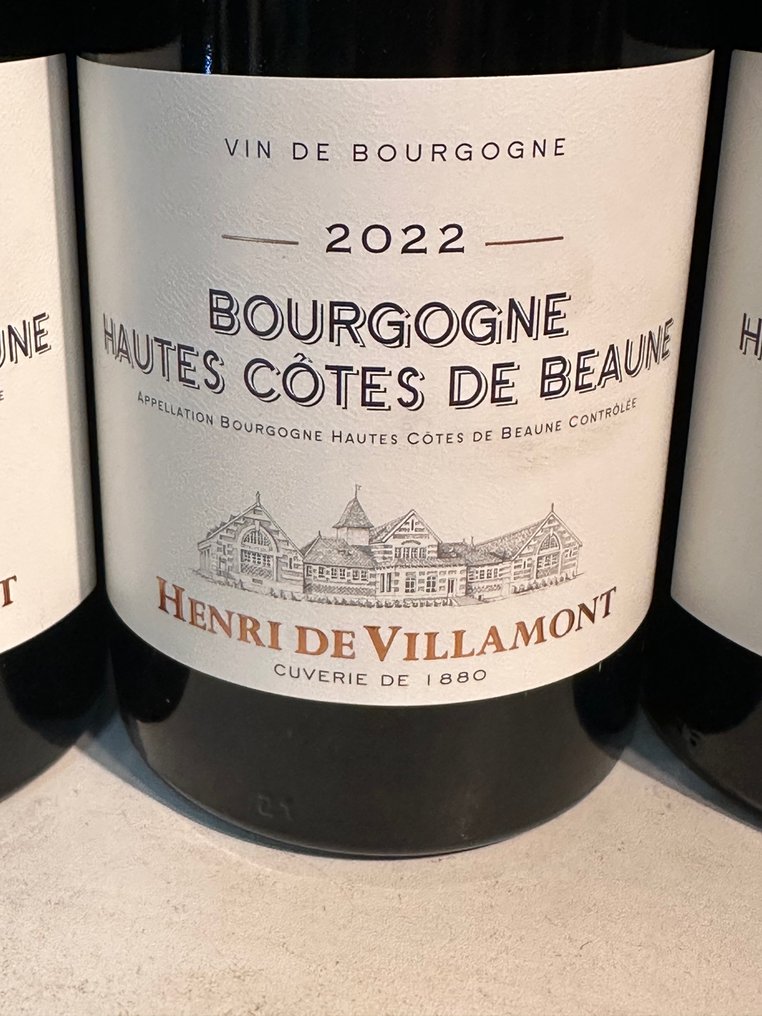 2022 Henri de Villamont - Μπουργονή Υψηλές Κοιλάδες του Μπούν - 6 Bottles (0.75L) #4.3