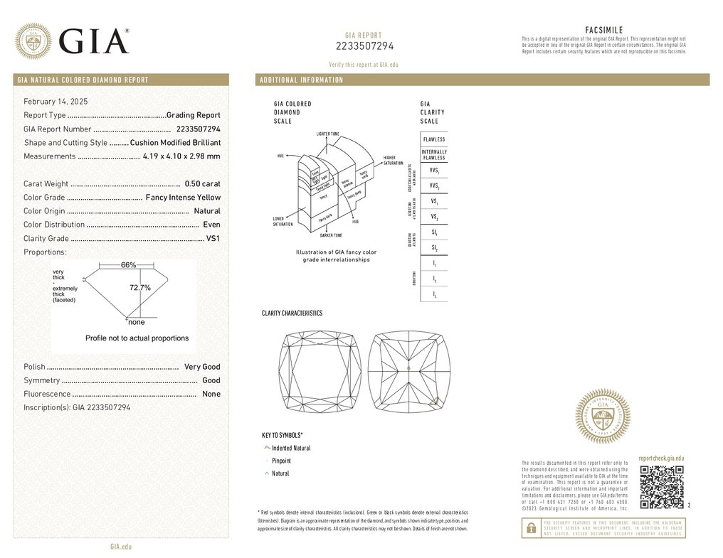 1 pcs Diamant (Colorat natural) - 0.40 ct - Pară - Fancy intense Galben Galben, Portocaliu - VS2 - GIA (Institutul gemologic din SUA) - Portocaliu intens galben 0.40 #4.3