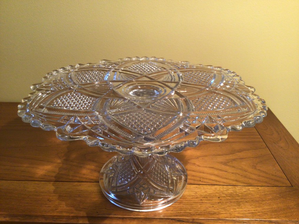 Val Saint Lambert - Charles Graffart & René Delvenne - Kuchenständer - Gilbert - Demi-crystal - Art déco #2.1