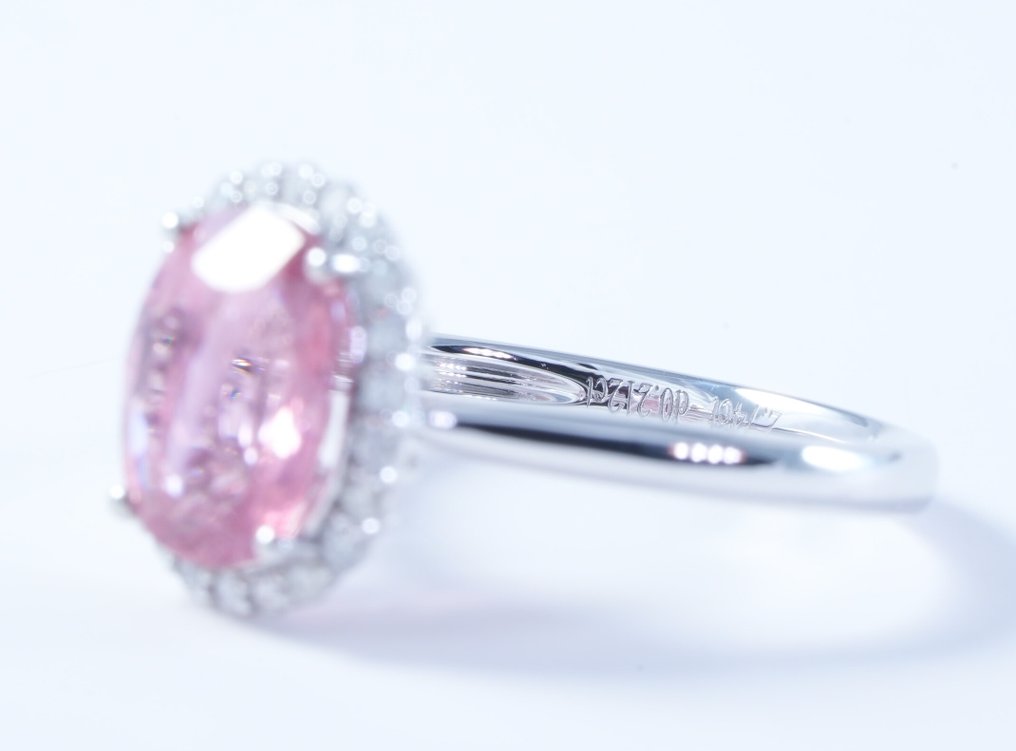 Δαχτυλίδι Πλατίνα - 2.95ct. tw. Σπινέλιος - Διαμάντι #2.1