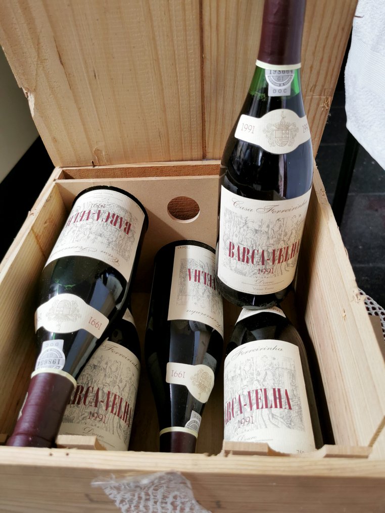 1991 Casa Ferreirinha, Barca Velha (Incl. OWC) - Douro DOC - 5 Butelki (0,75l) #1.0