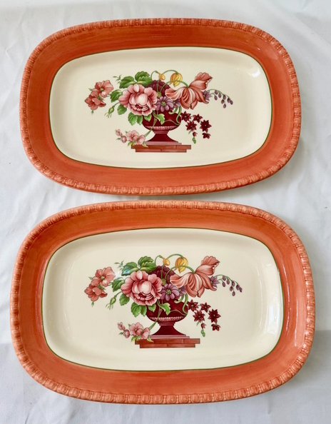 Villeroy & Boch - Eetservies (43) - Creamware - FIORELLO PEINT MAIN #2.1