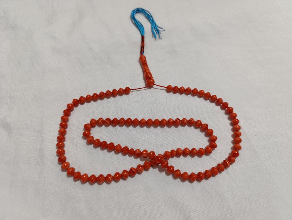  誦經念珠 - 琥珀 - 1980-1990 - 稀有的祈祷念珠  #3.2