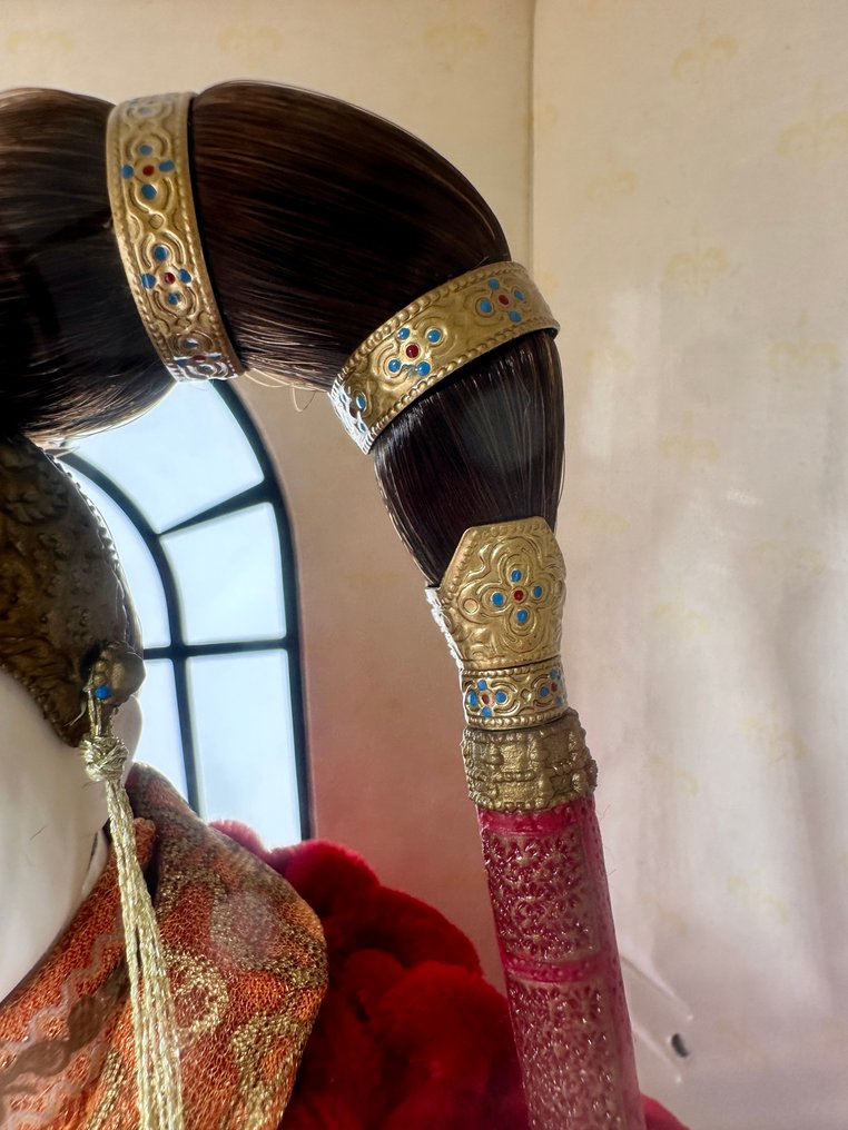 Mattel - 芭比娃娃 Queen Amidala – Star Wars Collector Doll - Senate Gown – 1999 - Portrait Edition - U.S. #3.2