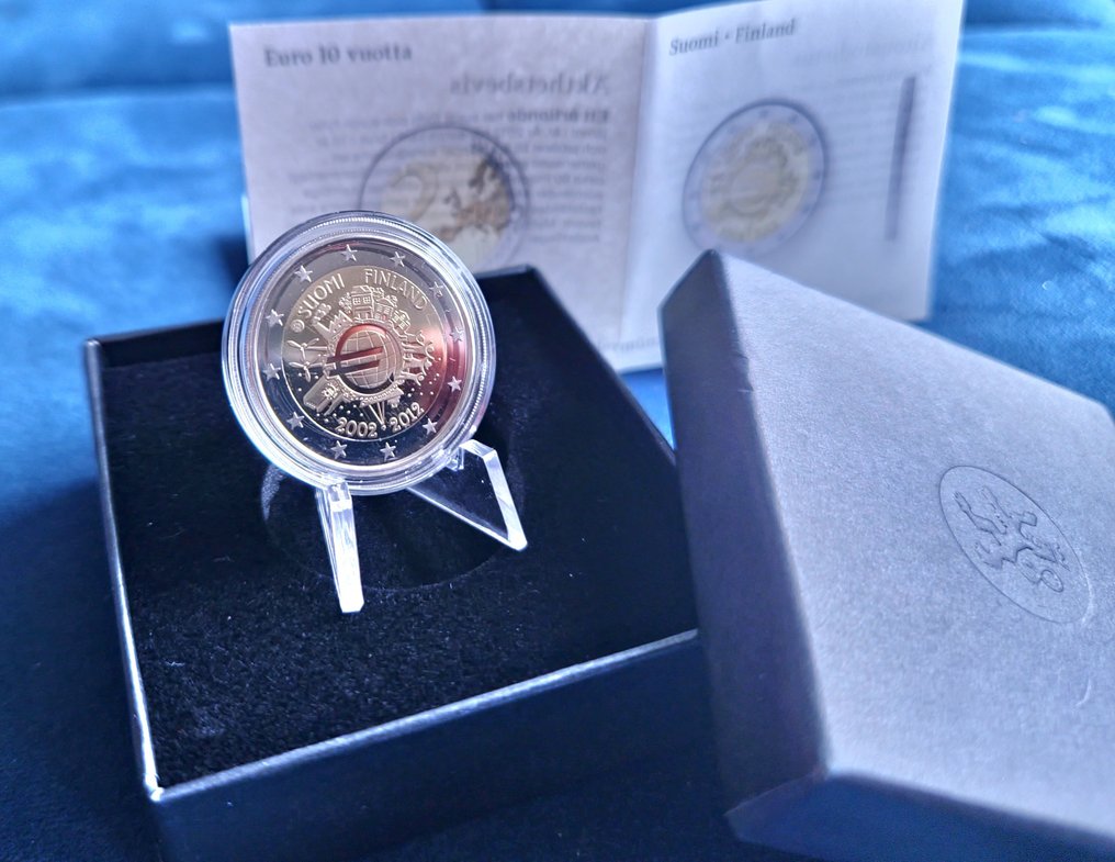 Φινλανδία. 2 Euro 2012 "10 Years Euro Cash" Proof  (χωρίς τιμή ασφαλείας) #1.0