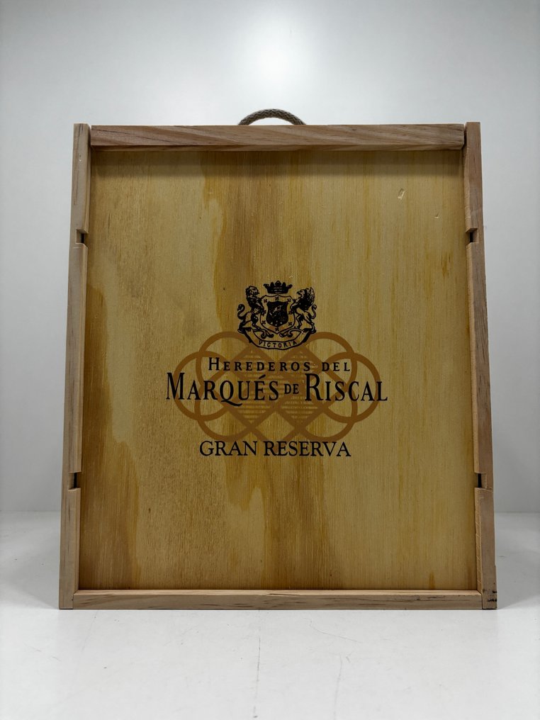 2019 Marqués de Riscal (Incl. OWC) - Rioja Gran Reserva - 6 Bottles (0.75L) #1.0