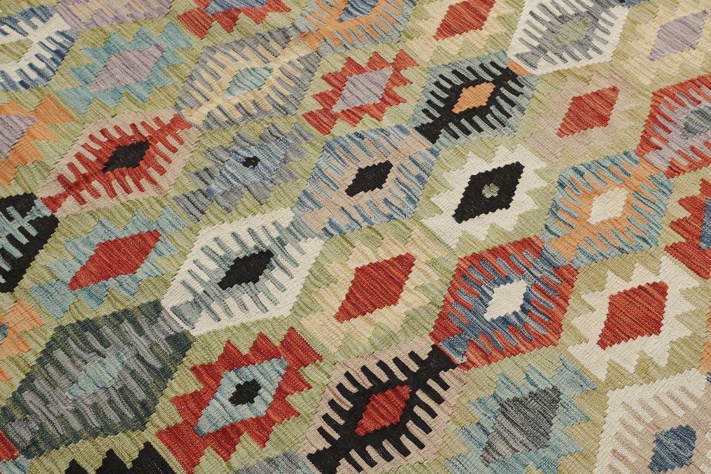 XXL - Kelim - 凯利姆平织地毯 - 486 cm - 411 cm - 未使用的复古风格 Kelim #2.1