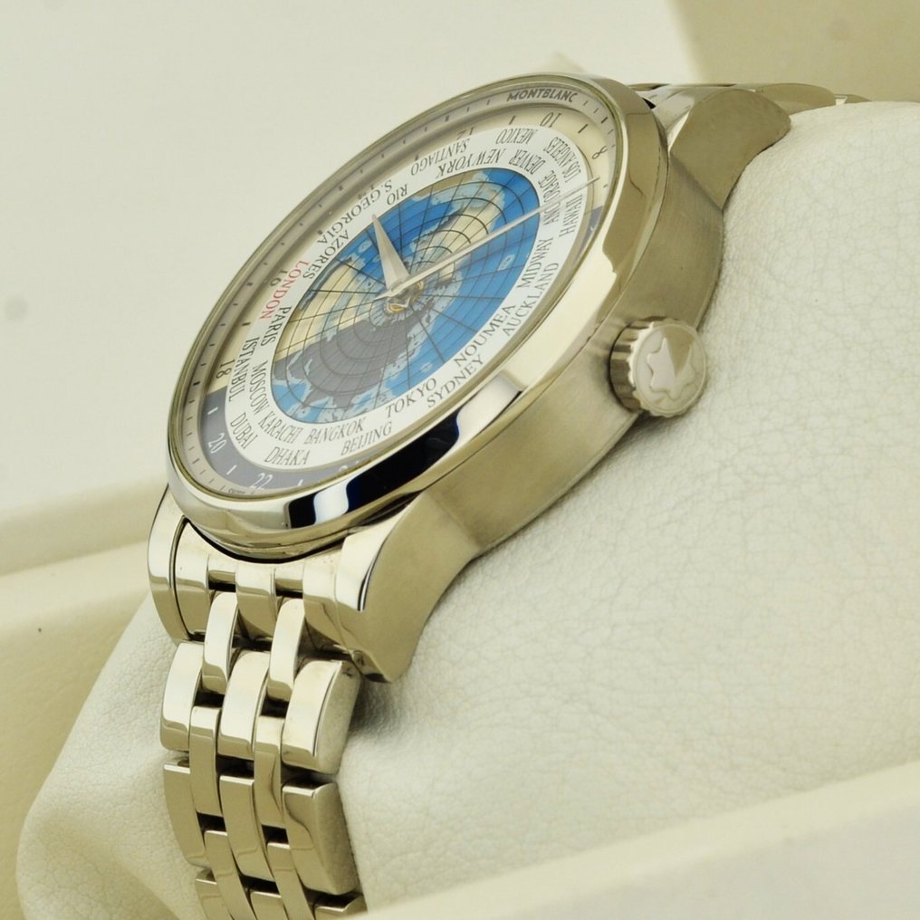 Montblanc - Heritage Spirit - Orbis Terrarum Worldtimer In-House Complication Exhibition Back - Herre - 2000-2010  #2.1