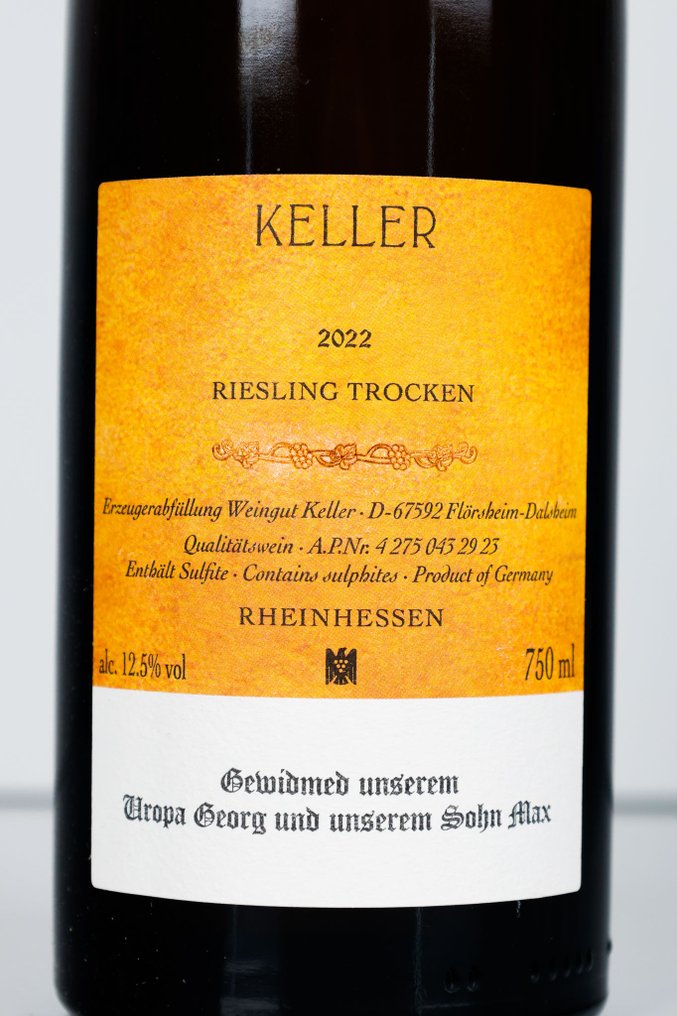 2022 Weingut Keller, G-Max - Rheinhessen - 1 Pullo (0.75L) #3.2