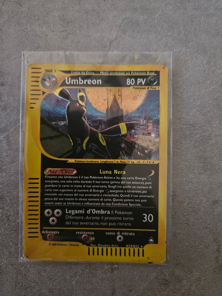 Pokémon - 1 Card - Umbreon AQ H29 Foil #1.0