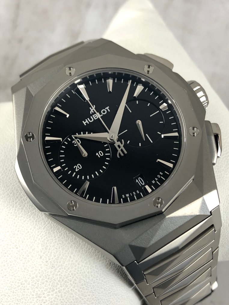 Hublot - Classic Fushion Orlinski Titan Chronograph Automatic - 549.NI.1270.NI.ORL - Mężczyzna - 2020+ #1.0