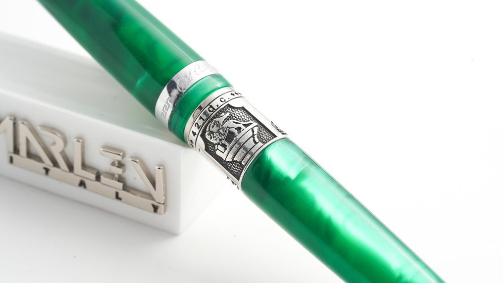 Marlen - Antiche Città Italiane: Venezia Slim - Edizione Speciale in Resina e Argento - Ballpoint pen #3.2