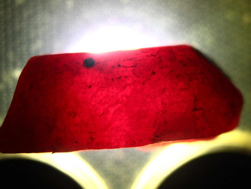 ΔΩΡΕΑΝ ΑΠΟΣΤΟΛΗ Κορυφαίο Χρώμα Ct.38.0 Φυσικό Ρουμπίνι από το Μοζαμβίκη Grande Cristallo- 7.6 g #2.1