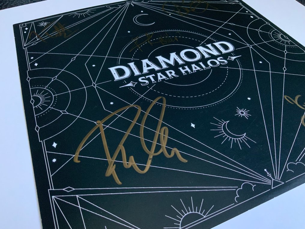 Def Leppard - Poster, Signed by Phil Collen, Joe Elliot, Rick Allen, Rick Savage, and Vivian Campbell with JSA - Certificate, Hand signed #4.3