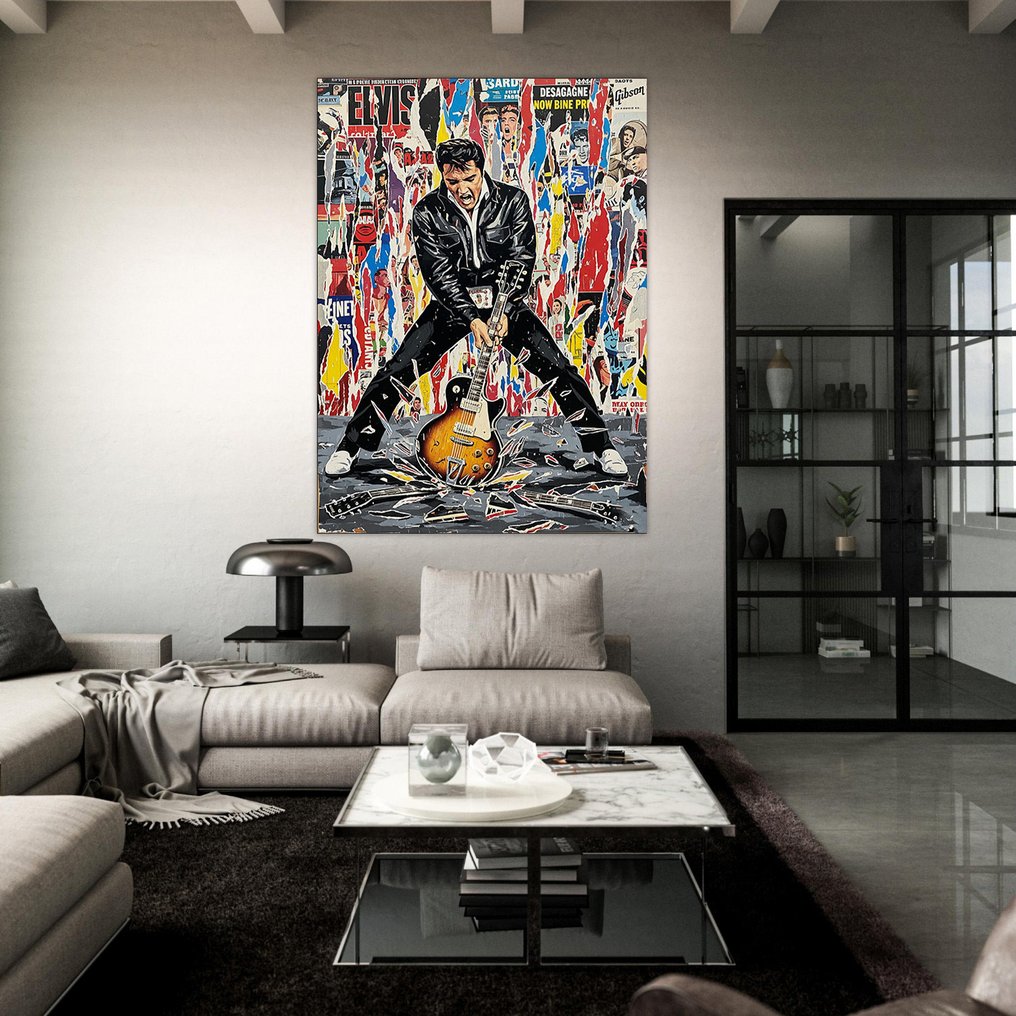 Jacob Hitt - does Elvis Presley w/COA XXL #1.0