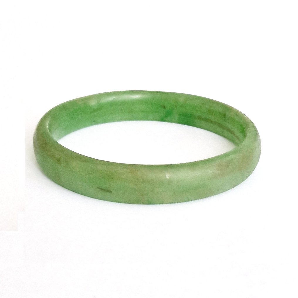 东山 绿色古老玻璃 Bracelet - 73 mm  (没有保留价) #1.0