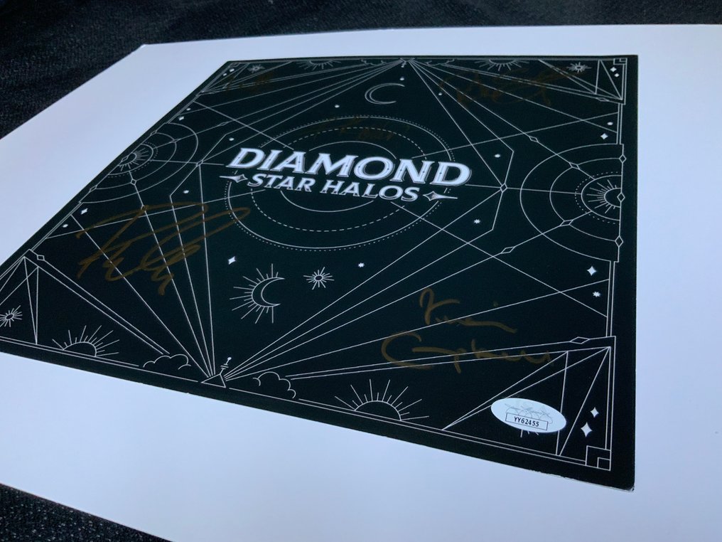 Def Leppard - Poster, Signed by Phil Collen, Joe Elliot, Rick Allen, Rick Savage, and Vivian Campbell with JSA - Certificate, Hand signed #3.2