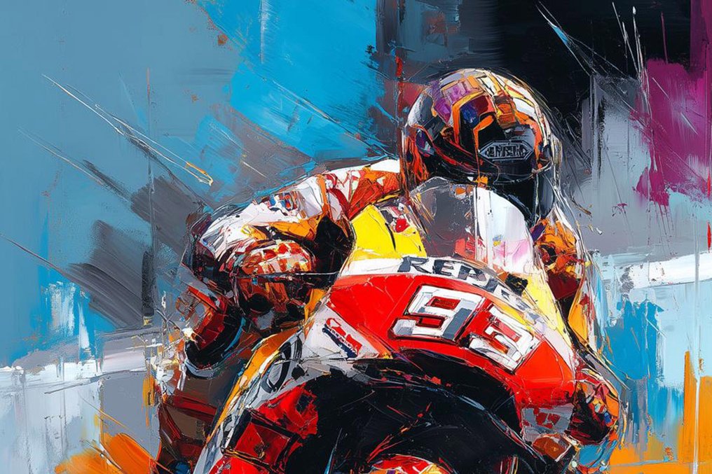 Canvas Fit - Alberto Ricardo - Marc Márquez: La Furia del 93 #2.1