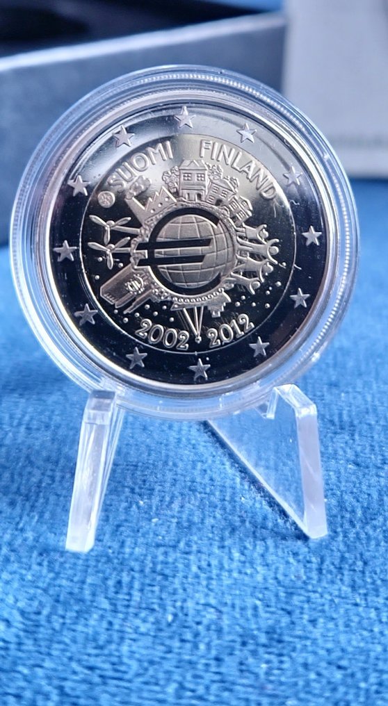 Φινλανδία. 2 Euro 2012 "10 Years Euro Cash" Proof  (χωρίς τιμή ασφαλείας) #1.0