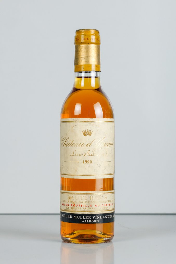 1990 Château d'Yquem - 苏玳 1er Cru Supérieur - 1 Half Bottle (0.375L) #1.0