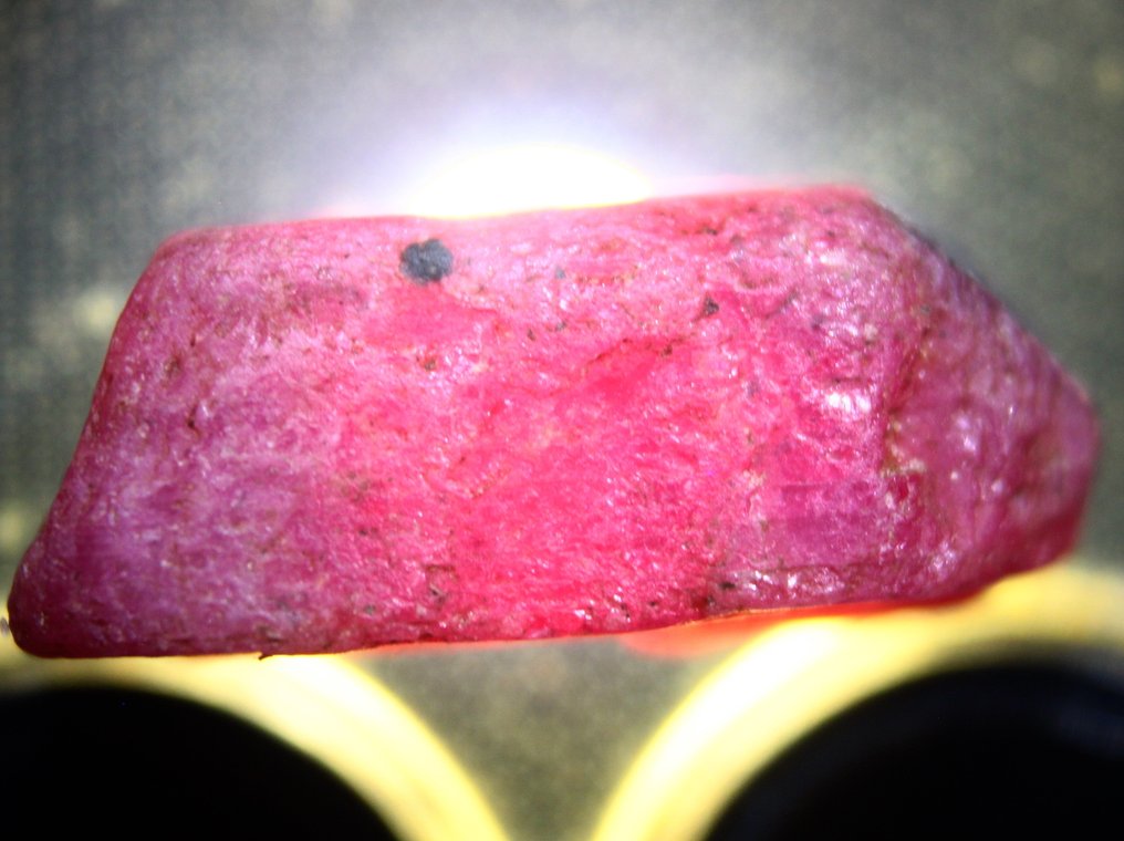 ΔΩΡΕΑΝ ΑΠΟΣΤΟΛΗ Κορυφαίο Χρώμα Ct.38.0 Φυσικό Ρουμπίνι από το Μοζαμβίκη Grande Cristallo- 7.6 g #1.0