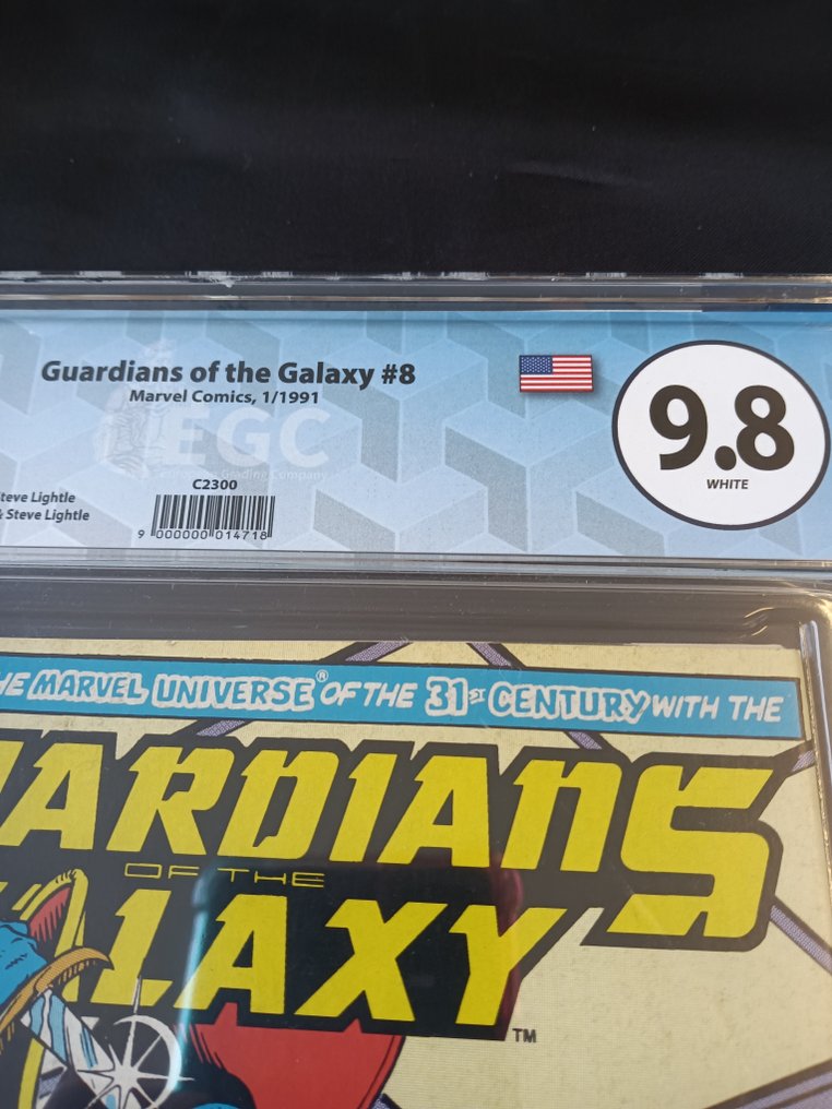 银河护卫队 (Vol. 1) #8 - EGC 9.8 - Yondu Goes Mad! - 1 Graded comic - 第一版 - 1991 #1.0