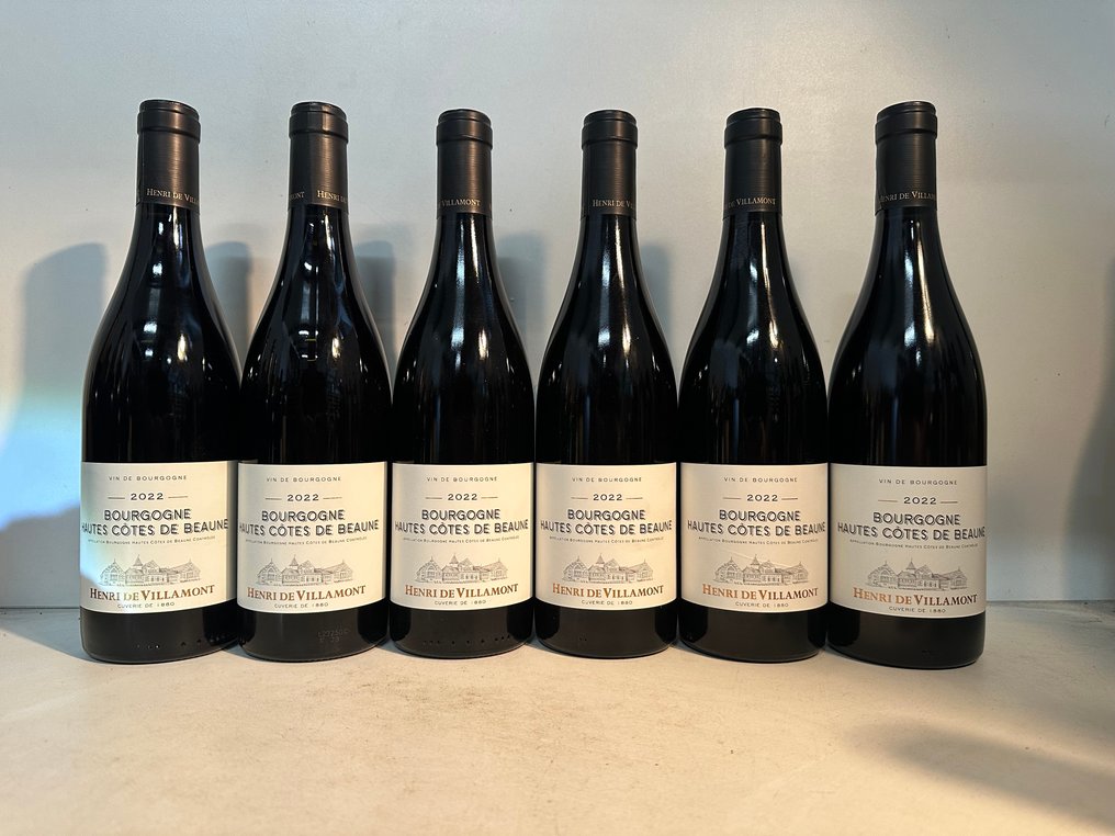 2022 Henri de Villamont - Μπουργονή Υψηλές Κοιλάδες του Μπούν - 6 Bottles (0.75L) #1.0