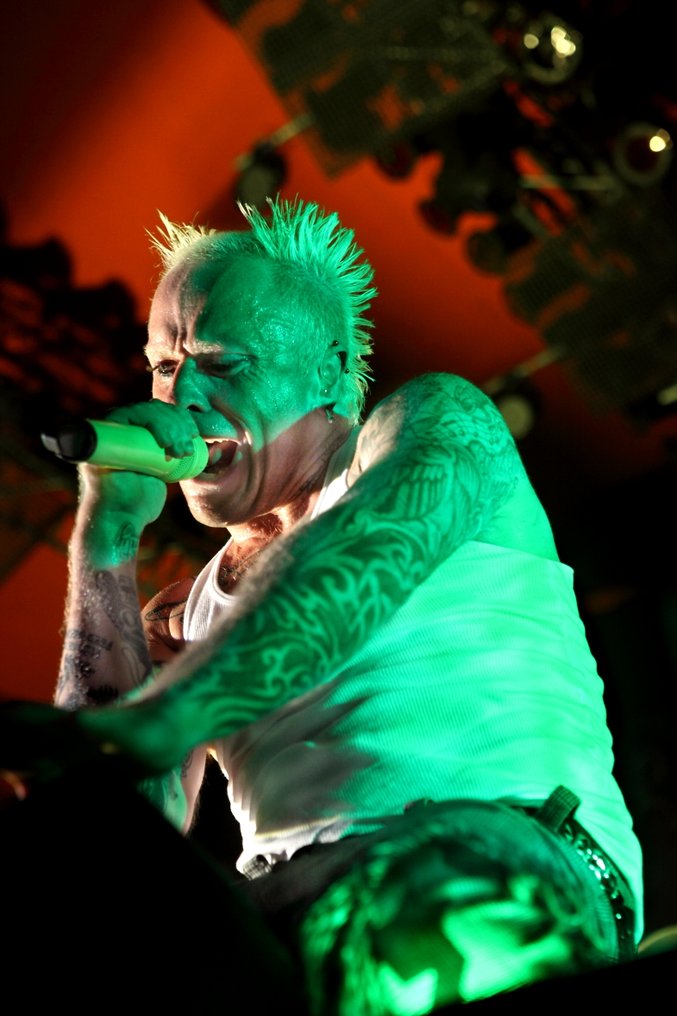 Hervé All - Keith Flint, Prodigy, Roskilde Festival, Denmark 2010 - ed.1/15 - Signed by the photographer #1.0