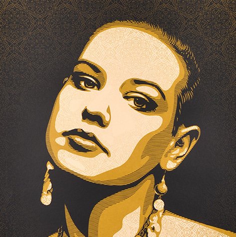 Shepard Fairey (OBEY) (1970) - Jessica #1.0