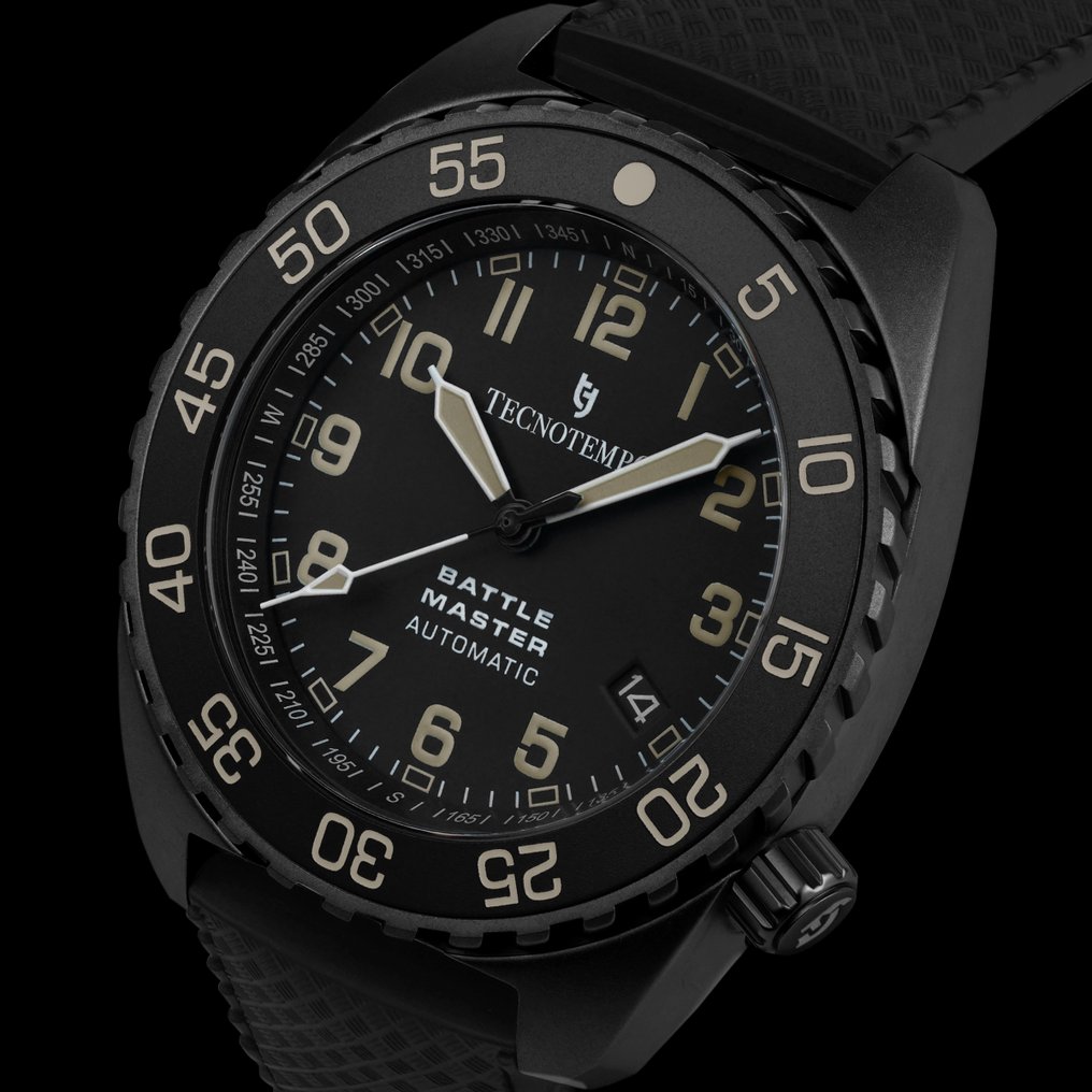 Tecnotempo - Automatic - Battle Master - Limited edition - 200M W.R - TT.200BM.BB (All black) - Uomo - 2020+ #1.0