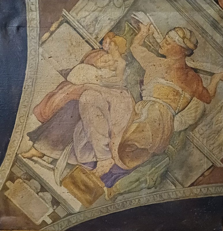 Scuola italiana (XX), da Michelangelo - Sibilla Libica #1.0