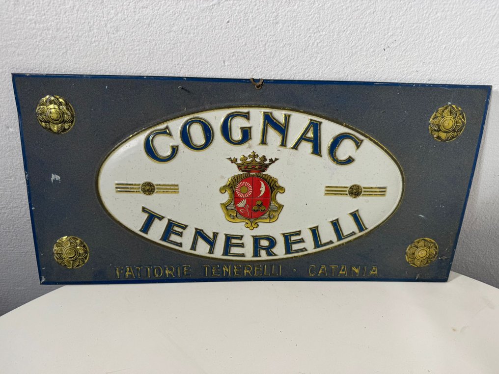 COGNAC TENERELLI - Cognac Tenerelli - Jel - Fém, Zománc #1.0