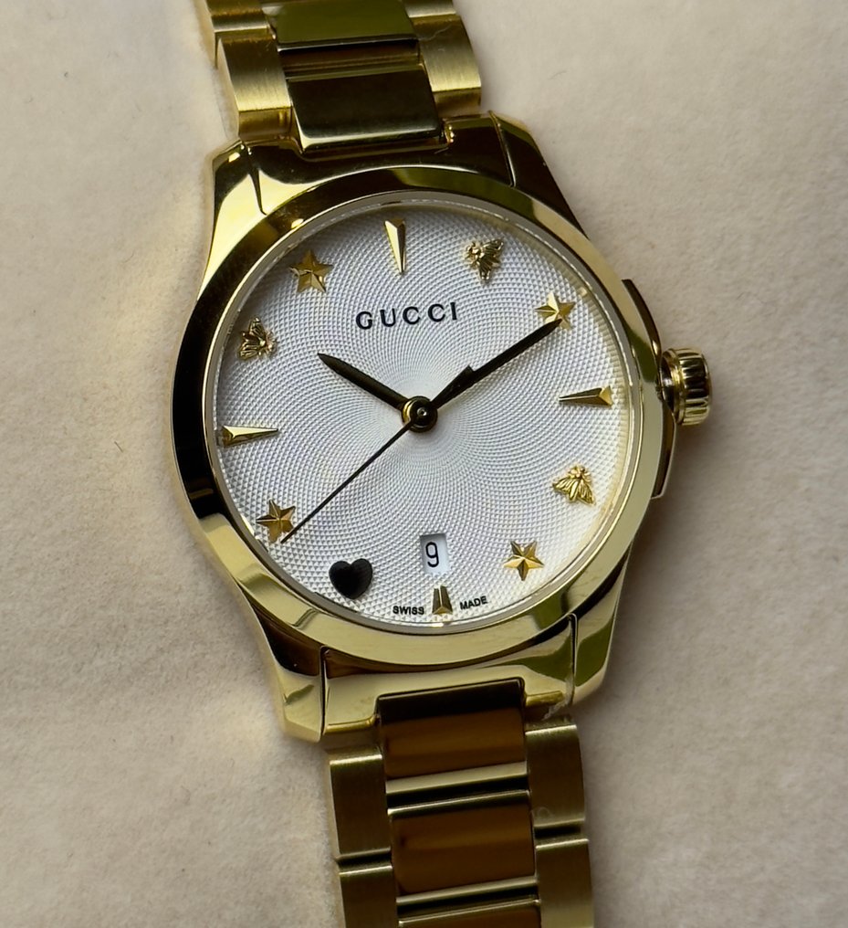 Gucci - G-Timeless - 18kt Gold Plated - YA126576 - Dames - 2020+  #1.0
