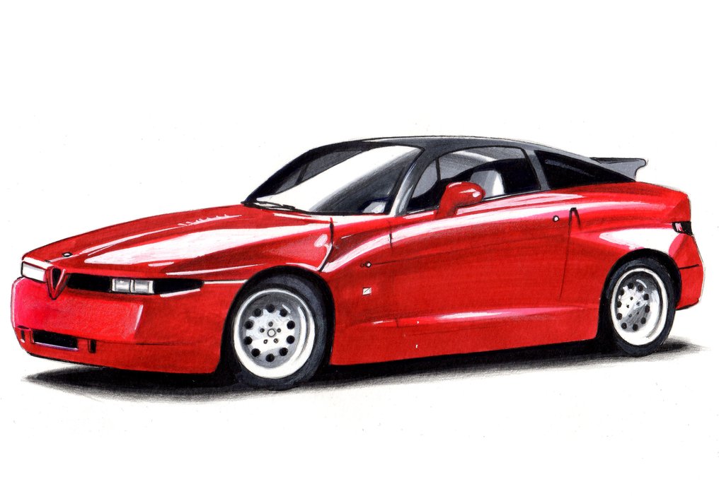 原创设计 - Alfa Romeo - Alfa Romeo SZ - Baes gerald - 2021 #1.0